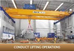 Conduct Lifting Operations - (Cranes)